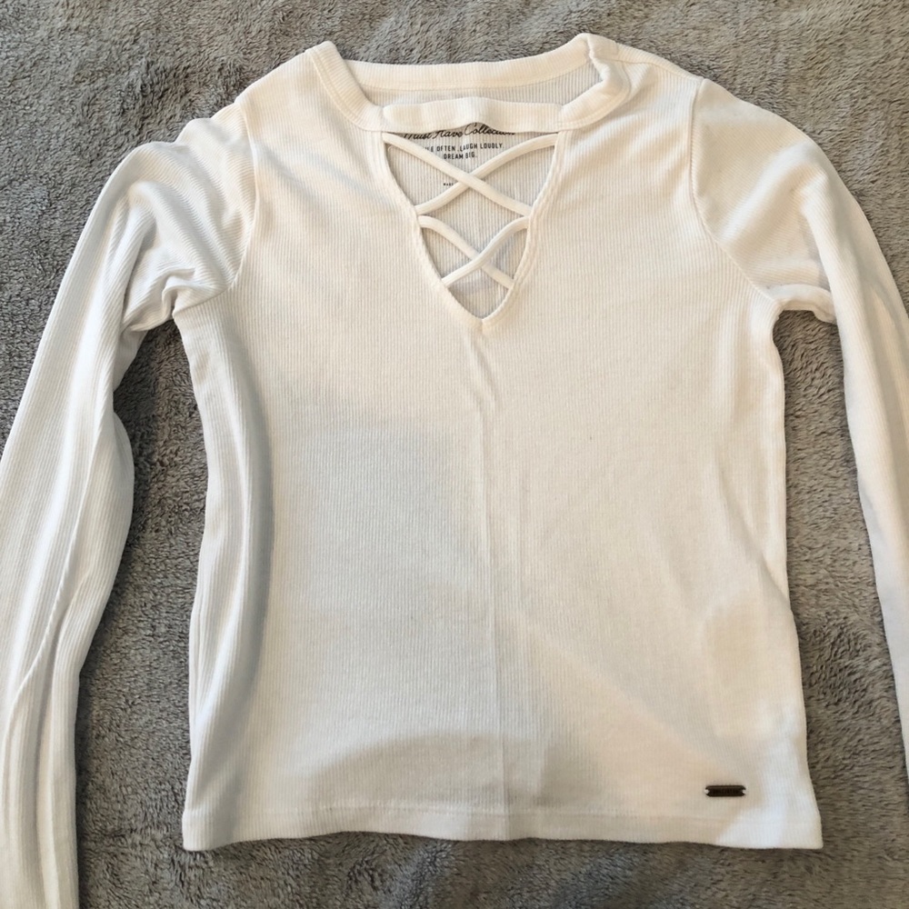 Lace-Up shirt